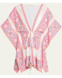 Ramy Brook - Samira Multi Embroidered Mini Dress - Lyst