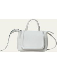 Callista - Mini Flap Leather Top-handle Bag - Lyst