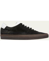 Common Projects - Tennis 70 Suede Low-top Sneakers - Lyst