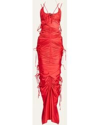 Balenciaga - Patched Bikini Dress With Cutout Details - Lyst