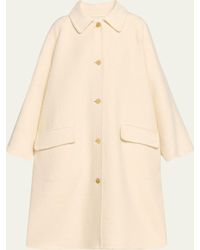 The Row - Garth Wide Trench Coat - Lyst
