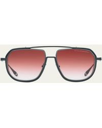 Dita Eyewear - Intracraft Titanium Aviator Sunglasses - Lyst