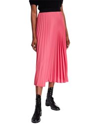 Moncler Accordion Pleated Skirt - Pink