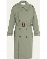VAQUERA - Cut Out Belted Trench Coat - Lyst