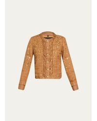 Kobi Halperin - Marshall Embellished Tweed Jacket - Lyst