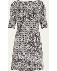 Givenchy - A-line Short Sleeve Mini Dress - Lyst