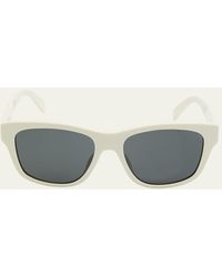 Celine - Monochroms Square Acetate Sunglasses - Lyst