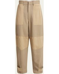 Loewe - Cargo Belted Cuff Trousers - Lyst