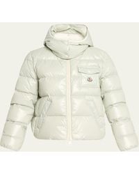 Moncler - Andro Hooded Short Down Jacket - Lyst