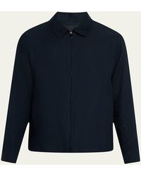 Vince - Two-Way Zip Bomber Jacket - Lyst