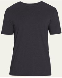 Vince - Short-sleeve Pima Crewneck Jersey T-shirt - Lyst