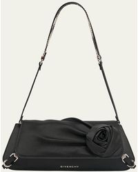 Givenchy - Voyou East-west Clutch Bag In Satin - Lyst