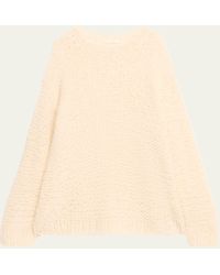 The Row - Eryna Open-knit Sweater - Lyst