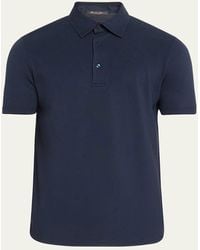Loro Piana - Cotton Pique Polo Shirt - Lyst