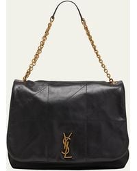 Saint Laurent - Jamie 4.3 Maxi Ysl Shoulder Bag In Smooth Leather - Lyst