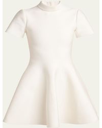 Tom Ford - Fit-Flare Knit Mini Dress - Lyst