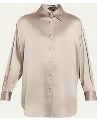 Tom Ford - Button-Down Silk Shirt - Lyst