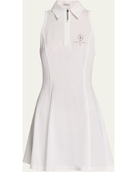 Brunello Cucinelli - Tennis Zip-front Flare Mini Dress - Lyst