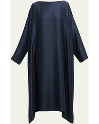 Eskandar - Wide A-line Scoop-neck Midi Dress - Lyst