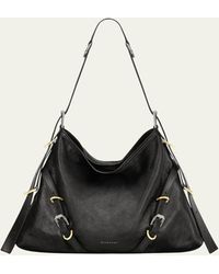 Givenchy - Voyou Medium Shoulder Bag In Tumbled Leather - Lyst