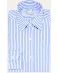 Luigi Borrelli Napoli - Cotton Bengal Stripe Dress Shirt - Lyst