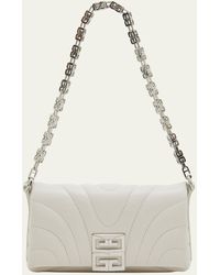 Givenchy - 4g Soft Wallet On Chain In Quilted Leather - Lyst