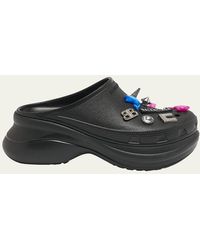 Balenciaga - X Crocs Rubber Clog Platform Mules - Lyst