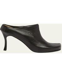 Balenciaga - X Scholl Leather Mules - Lyst