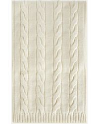 Loro Piana - Cashmere Cable Knit Scarf - Lyst