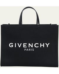 Givenchy - G-tote Medium Shopping Bag In Canvas - Lyst