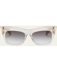 Balmain - Bii Titanium & Acetate Cat-eye Sunglasses - Lyst