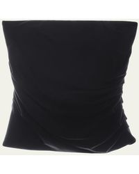 Helmut Lang - Knit Ruched Tube Top - Lyst
