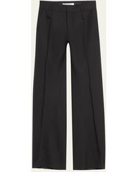 Bianca Saunders - Pleated Wool Trousers - Lyst