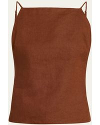 A.L.C. - Reese Strappy Open-Back Top - Lyst