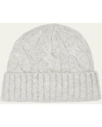 Eugenia Kim - Roan Cable Knit Wool-blend Beanie - Lyst