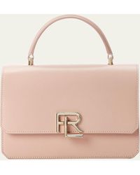 Ralph Lauren Collection - Rl 888 Flap Leather Top-handle Bag - Lyst