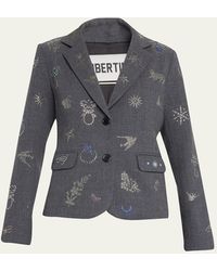 Libertine - Victorian Pins Embellished Short Jacket - Lyst