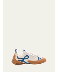Loewe - Suede-Nylon Grip Sneakers - Lyst