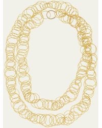 Buccellati - Hawaii 18k Yellow Gold Sautoir Necklace - Lyst