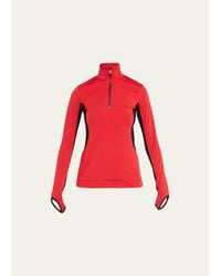 Moncler - Half-Zip Pullover Sweater - Lyst