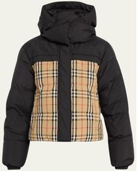Burberry - Lydden Reversible Puffer Jacket - Lyst