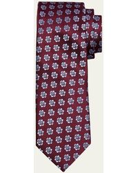 Charvet - Silk Floral Jacquard Tie - Lyst