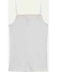 Hanro - Moments Lace-trimmed Camisole - Lyst