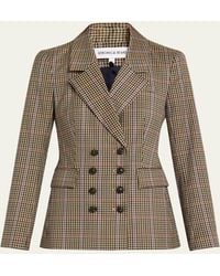 Veronica Beard - Claude Plaid Dickey Jacket - Lyst