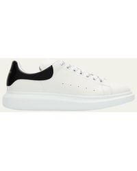McQueen - Leather Oversized Sneakers - Lyst