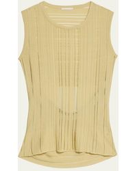 Helmut Lang - Sleeveless Open-Back Top - Lyst