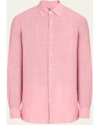 Bergdorf Goodman - Linen Sport Shirt - Lyst