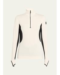 Moncler - Polartec Base Layer Zip Turtleneck - Lyst