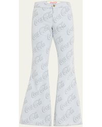 ERL - Coca-cola Flare Jeans - Lyst