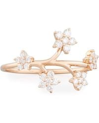 SHIMMERING BOUQUET RING-7.5 MED//LRG